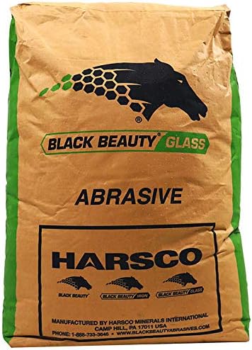 Black Beauty® Crushed Glass Blast Abrasive