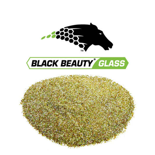 Black Beauty® Crushed Glass Blast Abrasive