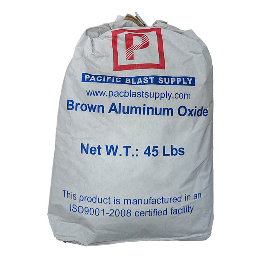 Pac Blast Brown Aluminum Oxide, 45 lbs