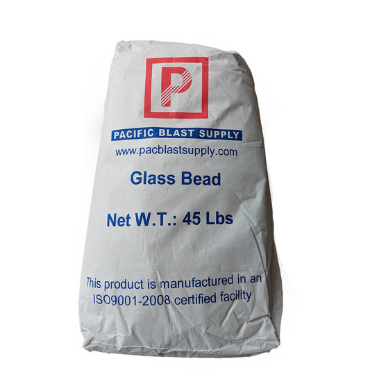 Pac Blast Glass Bead Blasting Media, 45 lbs