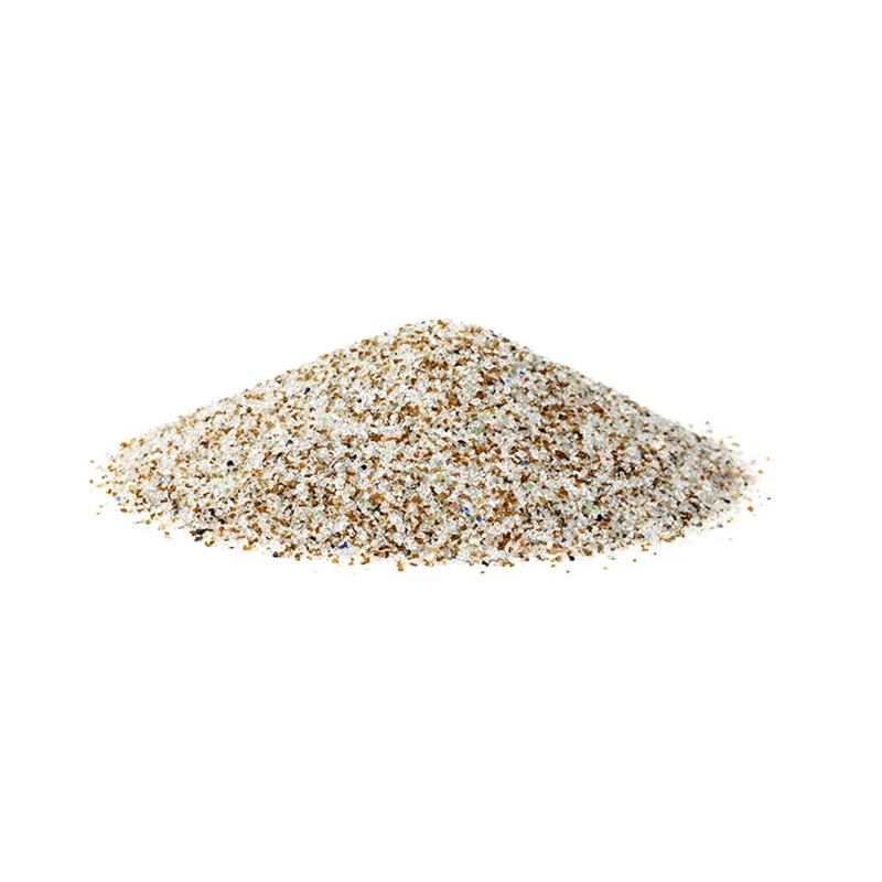 Clean Bite Crushed Glass Coarse 20 to 40 grit, 40 lbs